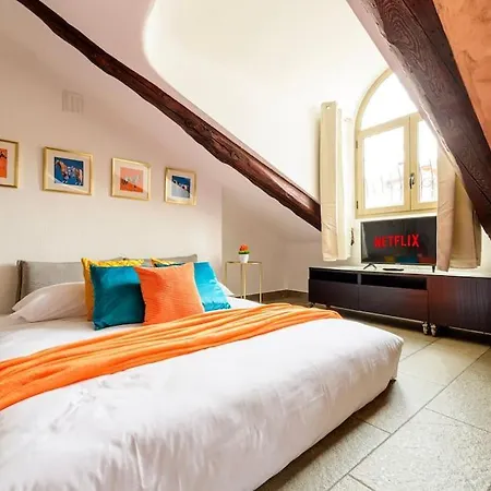 Da Rosi Srl Centro Elegante Mansarda X5 Wifi Lägenhet Turin