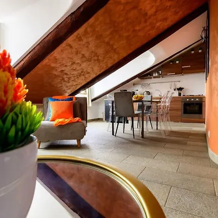 Lägenhet -porta Susa - Centro- Elegante Mansarda X5 - Wi-fi